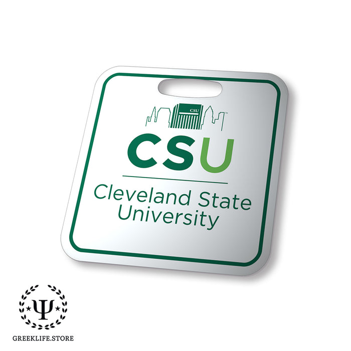 Cleveland State University Luggage Bag Tag (square)