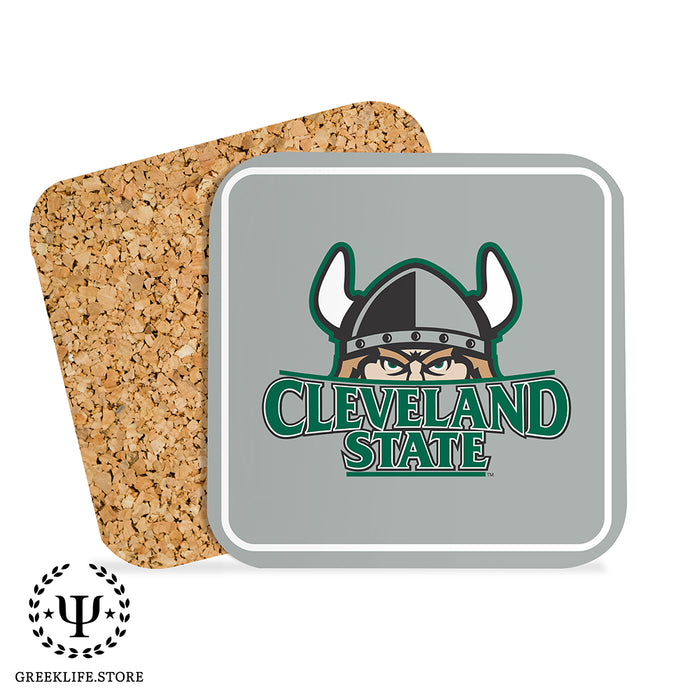 Cleveland State University Beverage Coasters Square (Set of 4)