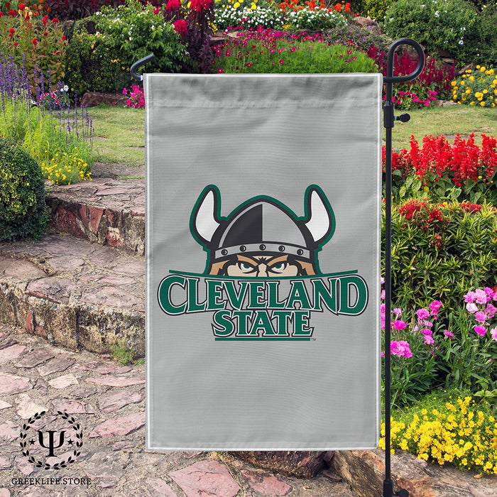 Cleveland State University Garden Flags