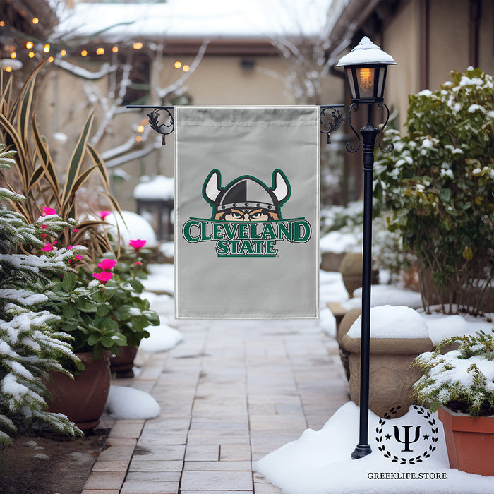 Cleveland State University Garden Flags