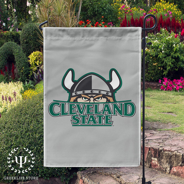 Cleveland State University Garden Flags