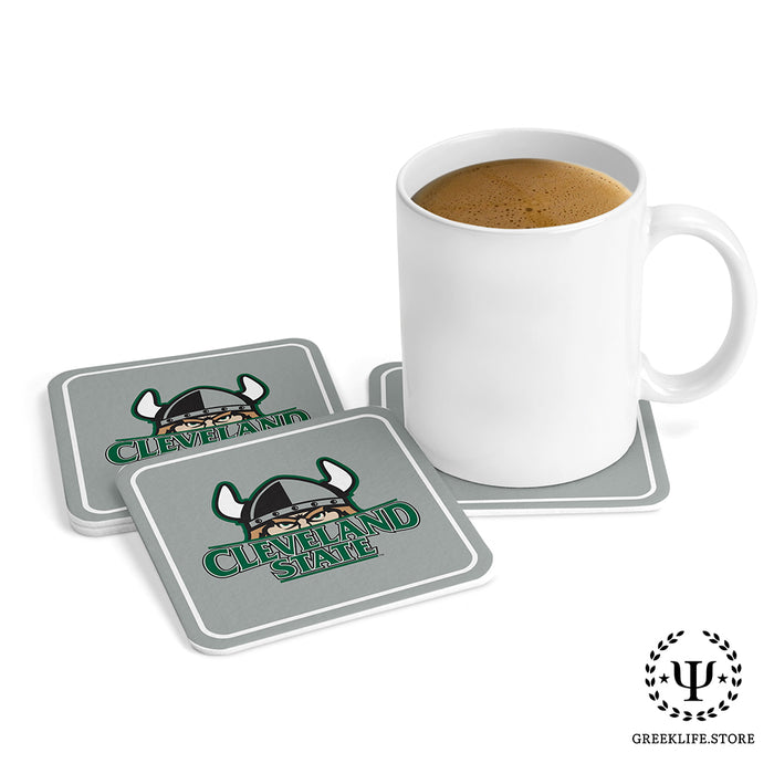 Cleveland State University Beverage Coasters Square (Set of 4)