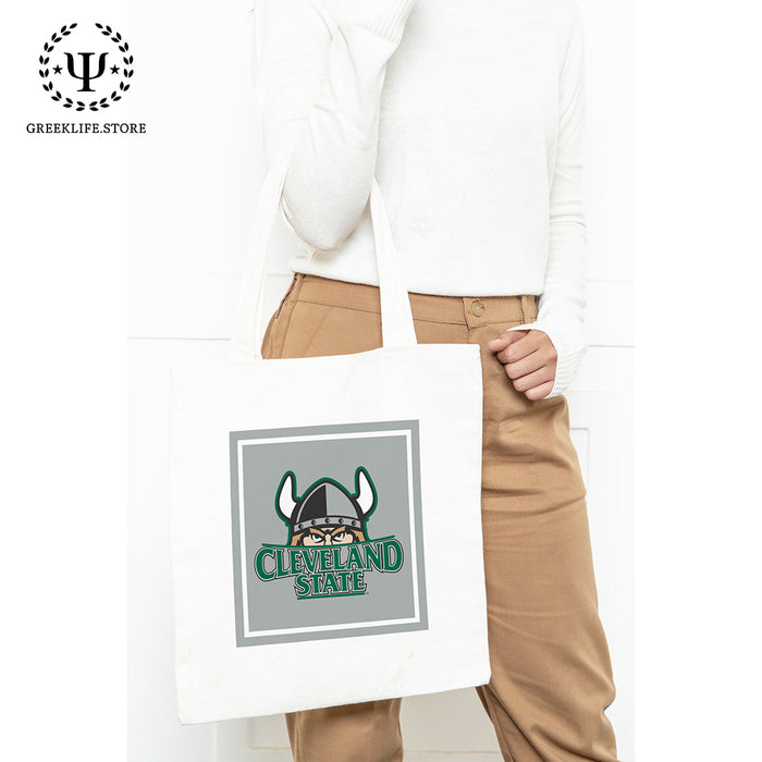 Cleveland State University Canvas Tote Bag