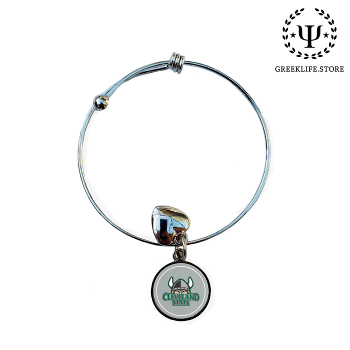 Cleveland State University Round Adjustable Bracelet