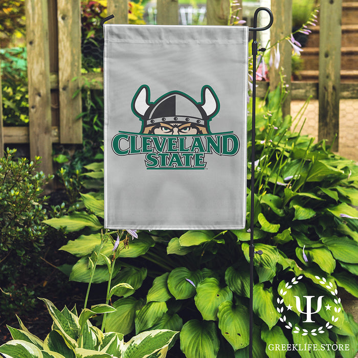 Cleveland State University Garden Flags