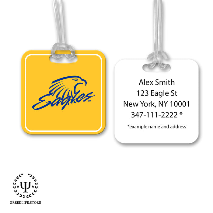 Embry-Riddle Aeronautical University Eagles Sport Luggage Bag Tag (square)