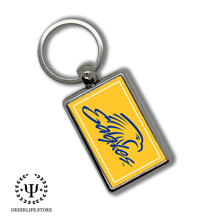 Embry-Riddle Aeronautical University Eagles Sport Keychain Rectangular