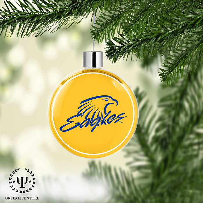 Embry-Riddle Aeronautical University Eagles Sport Christmas Ornament Flat Round