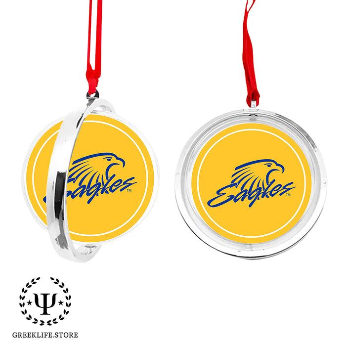 Embry-Riddle Aeronautical University Eagles Sport Christmas Reversible Flat Round Ornament