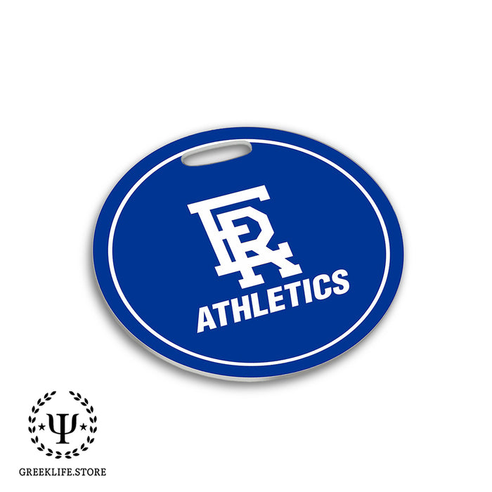 Embry-Riddle Aeronautical University ER Sport Luggage Bag Tag (round)