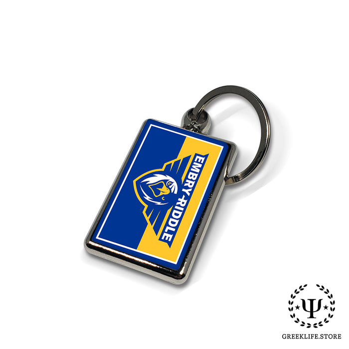 Embry-Riddle Aeronautical University Eagles Sport Keychain Rectangular