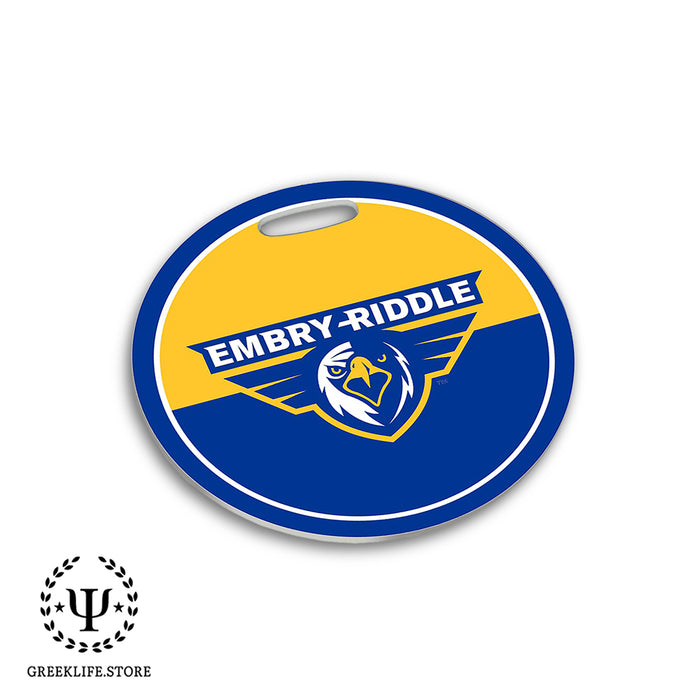 Embry-Riddle Aeronautical University Eagles Sport Luggage Bag Tag (round)