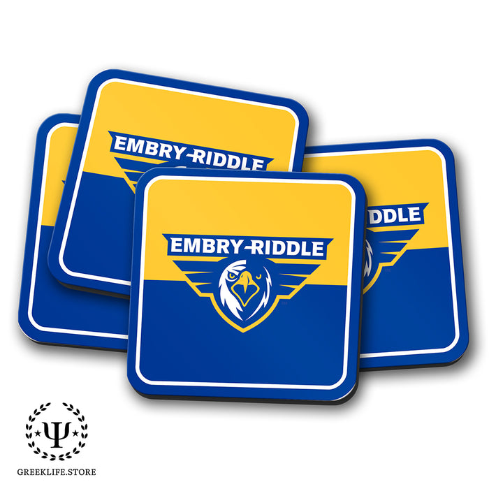 Embry-Riddle Aeronautical University Eagles Sport Beverage Coasters Square (Set of 4)