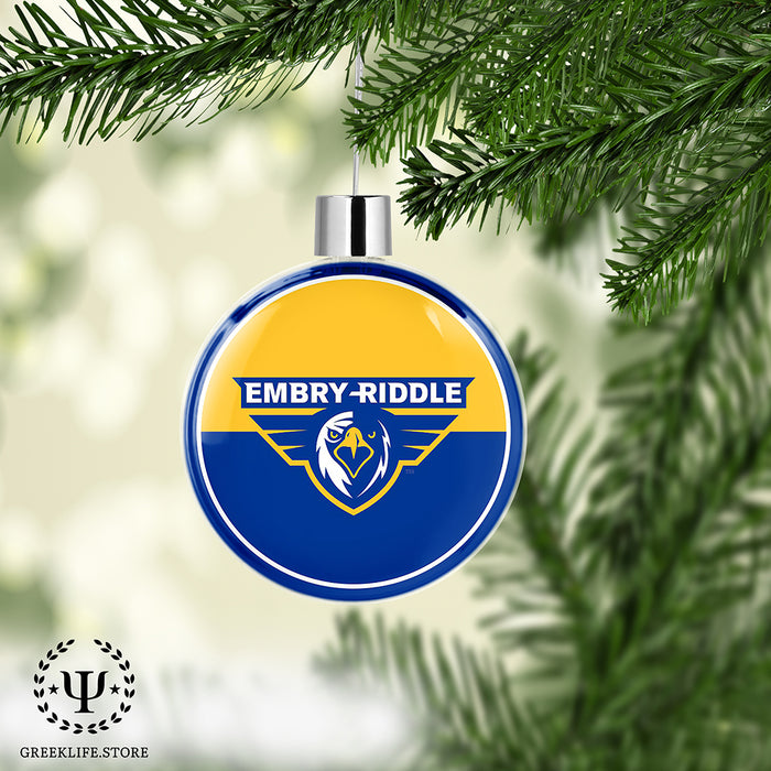 Embry-Riddle Aeronautical University Eagles Sport Christmas Ornament Flat Round