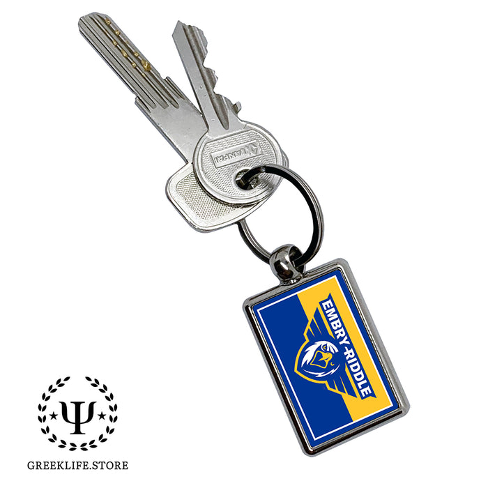 Embry-Riddle Aeronautical University Eagles Sport Keychain Rectangular