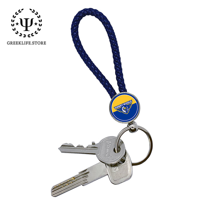 Embry-Riddle Aeronautical University Eagles Sport Key chain round