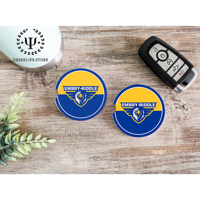 Embry-Riddle Aeronautical University Eagles Sport Car Cup Holder Coaster (Set of 2)