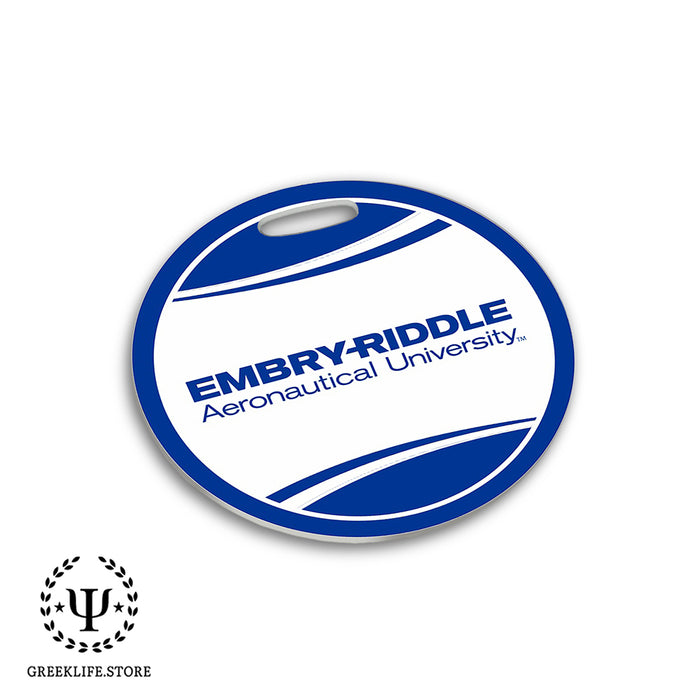 Embry-Riddle Aeronautical University Eagles Sport Luggage Bag Tag (round)