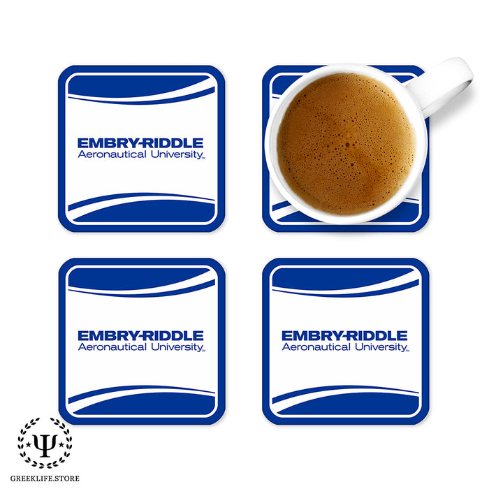 Embry-Riddle Aeronautical University Eagles Sport Beverage Coasters Square (Set of 4)