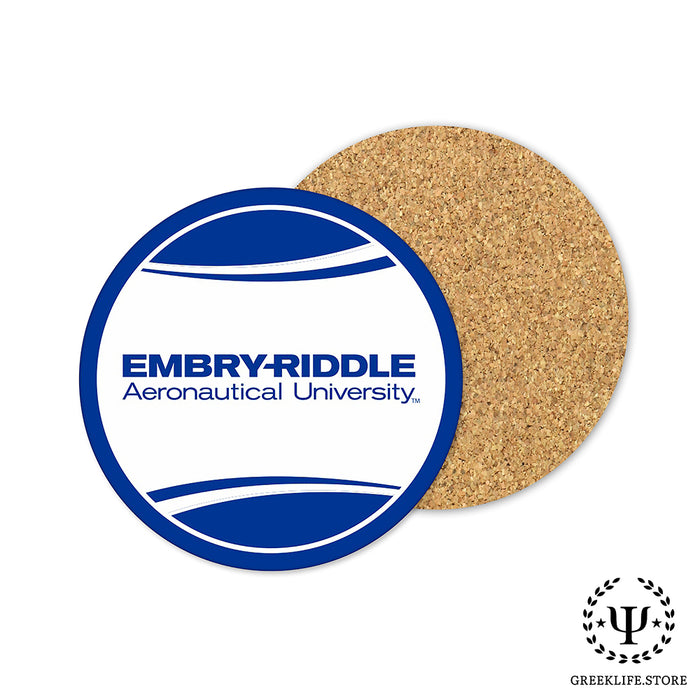 Embry-Riddle Aeronautical University Eagles Sport Beverage coaster round (Set of 4)