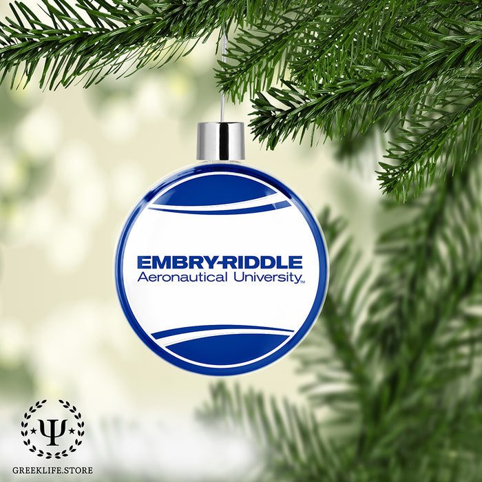 Embry-Riddle Aeronautical University Eagles Sport Christmas Ornament Flat Round