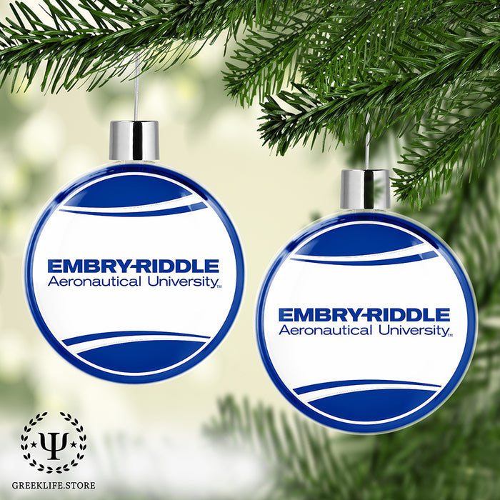 Embry-Riddle Aeronautical University Eagles Sport Christmas Ornament Flat Round