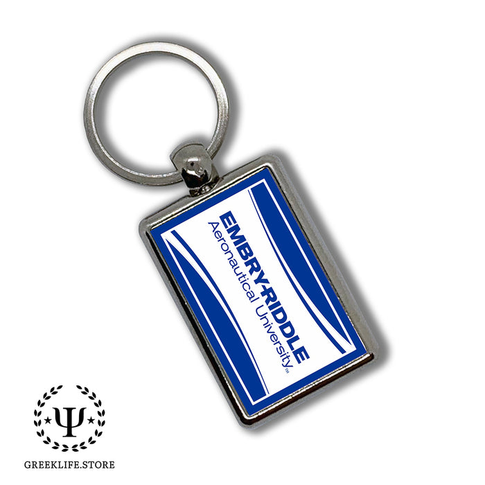 Embry-Riddle Aeronautical University Eagles Sport Keychain Rectangular