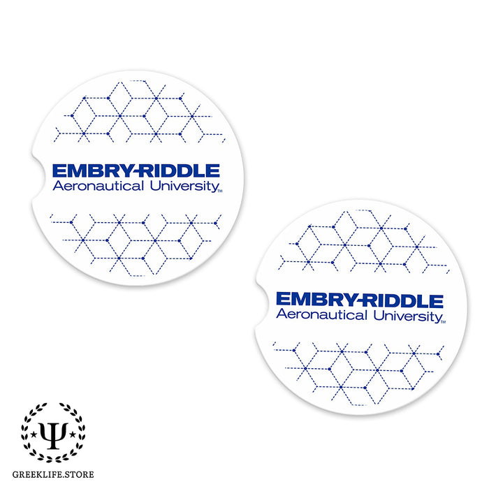 Embry-Riddle Aeronautical University Eagles Sport Car Cup Holder Coaster (Set of 2)