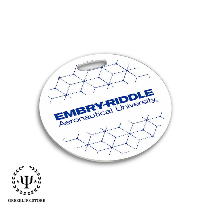 Embry-Riddle Aeronautical University Eagles Sport Luggage Bag Tag (round)