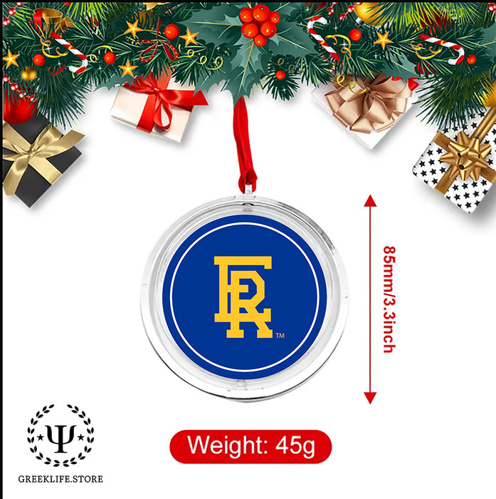Embry-Riddle Aeronautical University ER Sport Christmas Reversible Flat Round Ornament
