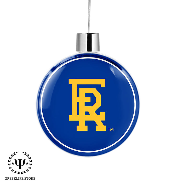 Embry-Riddle Aeronautical University ER Sport Christmas Ornament Flat Round