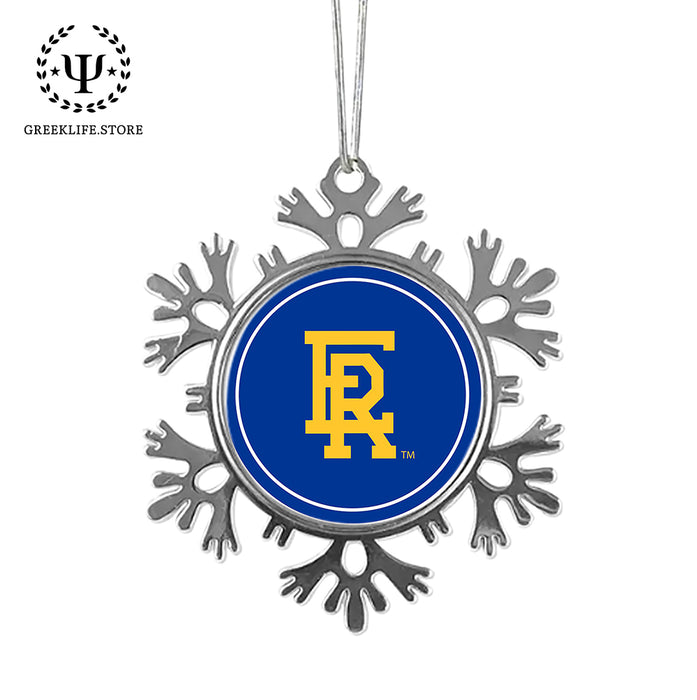 Embry-Riddle Aeronautical University Christmas Ornament - Snowflake Metal