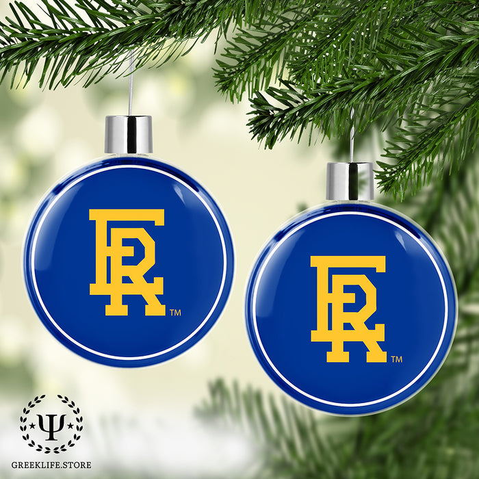 Embry-Riddle Aeronautical University ER Sport Christmas Ornament Flat Round