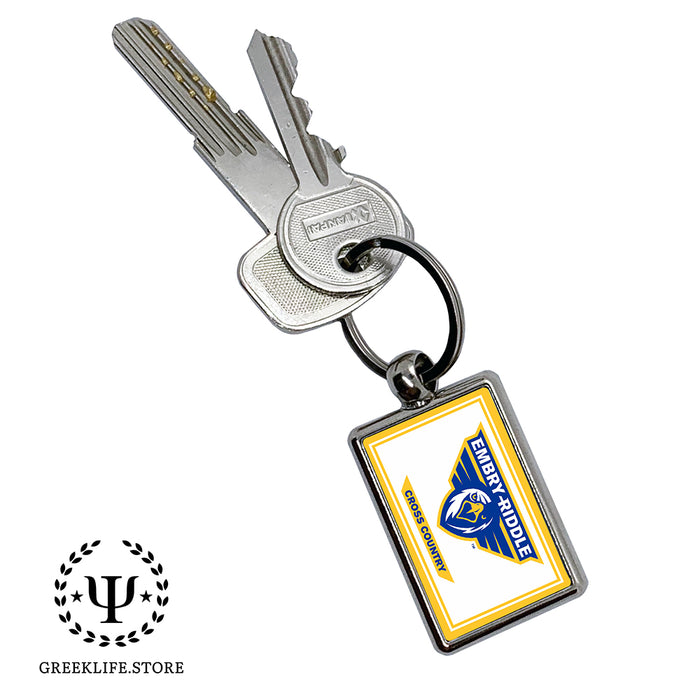 Embry-Riddle Aeronautical University Eagles Sport Keychain Rectangular