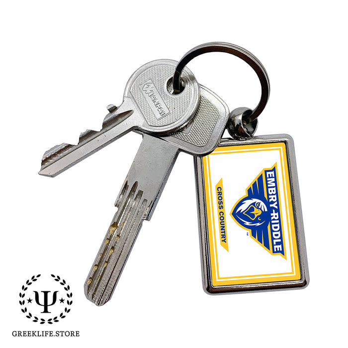 Embry-Riddle Aeronautical University Eagles Sport Keychain Rectangular