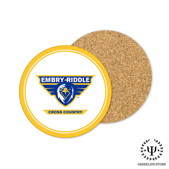 Embry-Riddle Aeronautical University Eagles Sport Beverage coaster round (Set of 4)