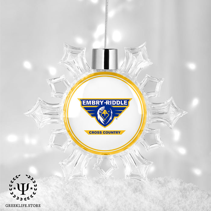 Embry-Riddle Aeronautical University Eagles Sport Christmas Ornament - Snowflake