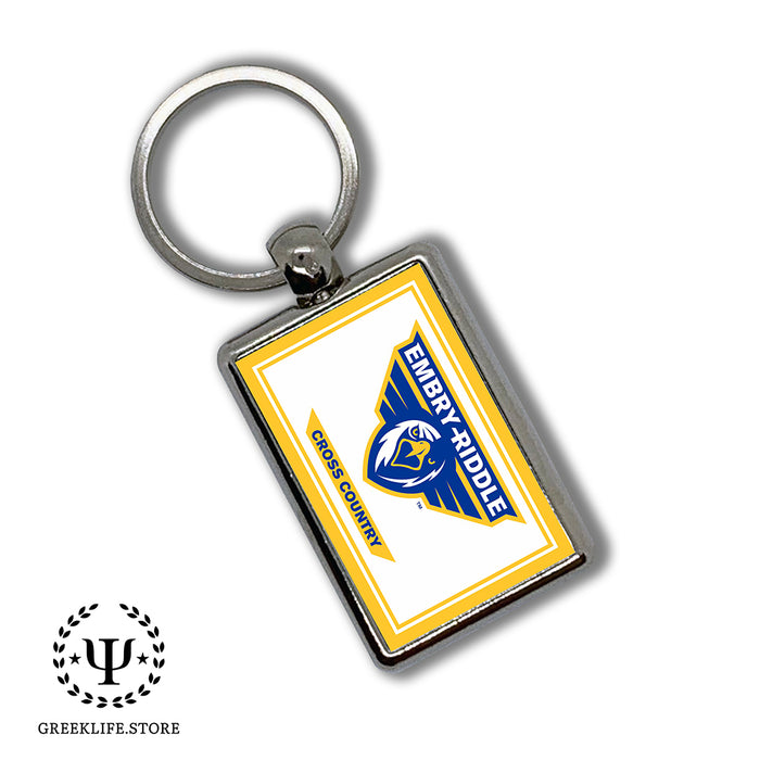 Embry-Riddle Aeronautical University Eagles Sport Keychain Rectangular