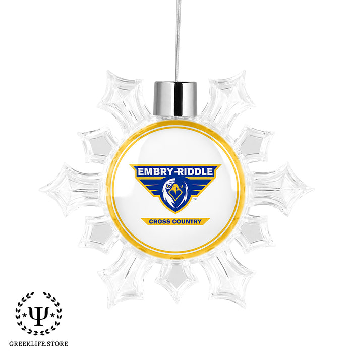 Embry-Riddle Aeronautical University Eagles Sport Christmas Ornament - Snowflake