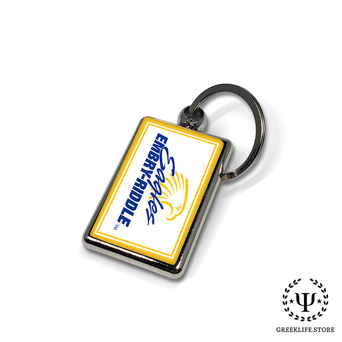 Embry-Riddle Aeronautical University Eagles Sport Keychain Rectangular