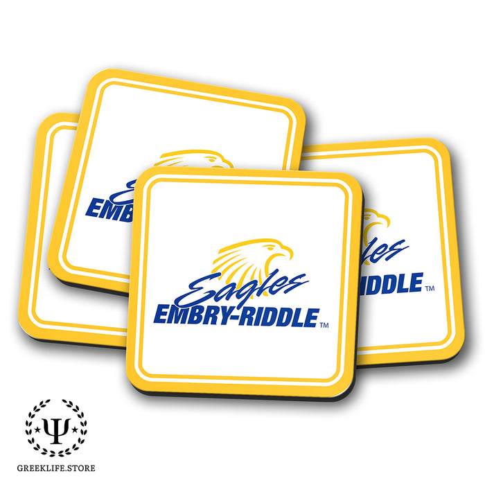 Embry-Riddle Aeronautical University Eagles Sport Beverage Coasters Square (Set of 4)