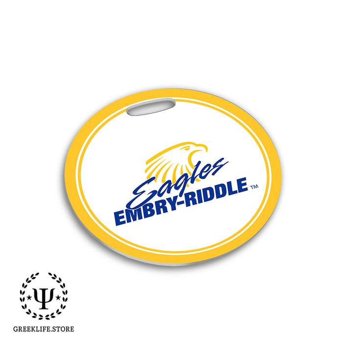 Embry-Riddle Aeronautical University Eagles Sport Luggage Bag Tag (round)