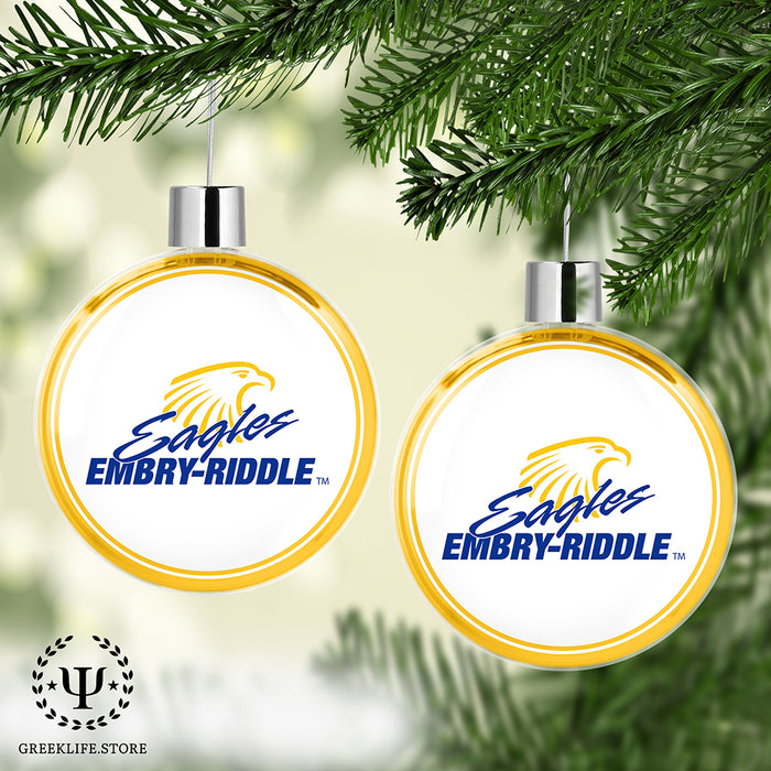 Embry-Riddle Aeronautical University Eagles Sport Christmas Ornament Flat Round