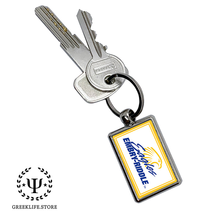 Embry-Riddle Aeronautical University Eagles Sport Keychain Rectangular