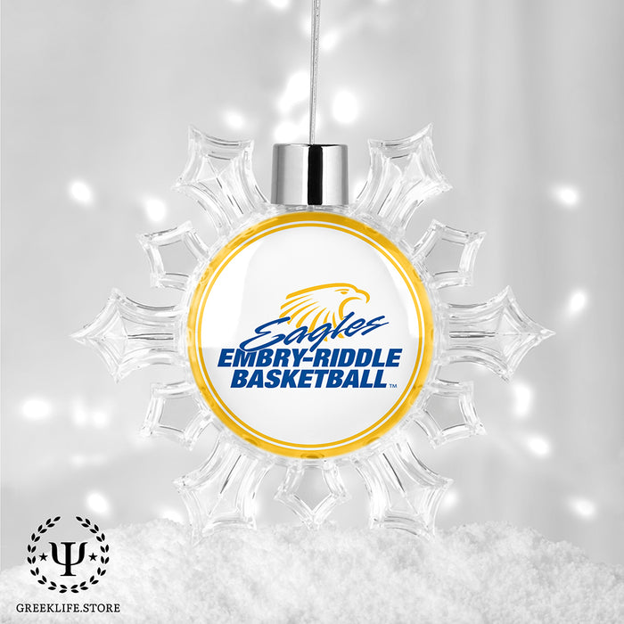 Embry-Riddle Aeronautical University Eagles Sport Christmas Ornament - Snowflake