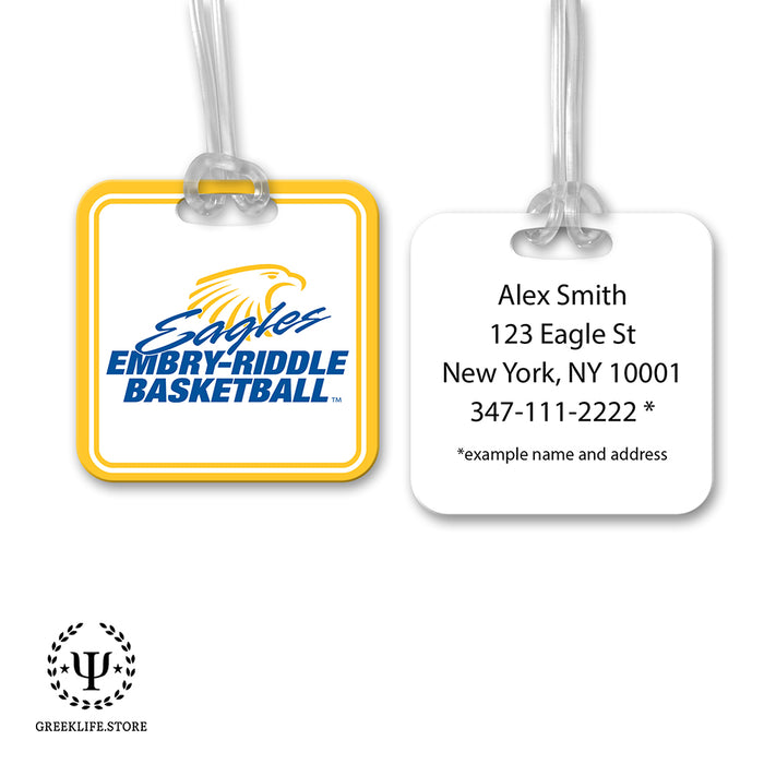 Embry-Riddle Aeronautical University Eagles Sport Luggage Bag Tag (square)