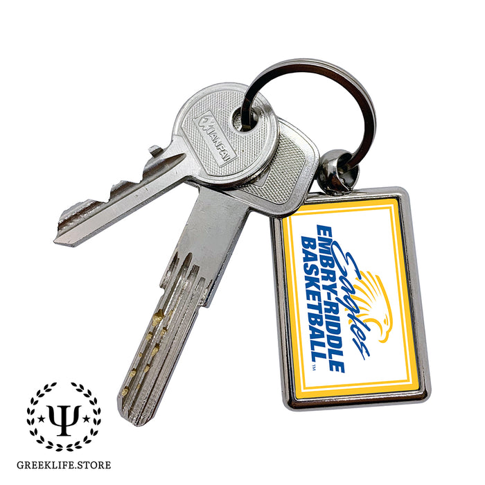 Embry-Riddle Aeronautical University Eagles Sport Keychain Rectangular