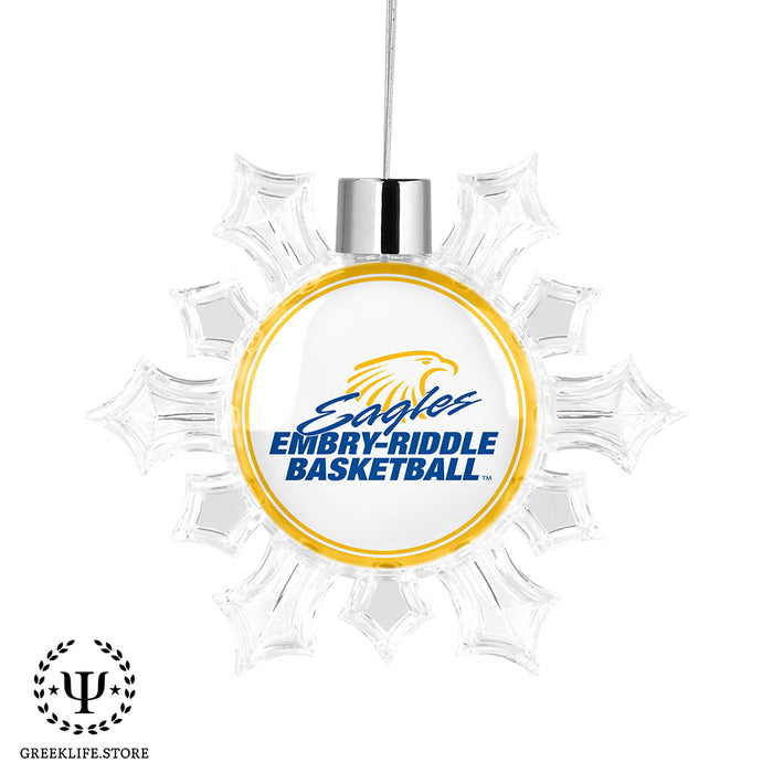 Embry-Riddle Aeronautical University Eagles Sport Christmas Ornament - Snowflake