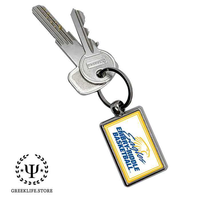 Embry-Riddle Aeronautical University Eagles Sport Keychain Rectangular