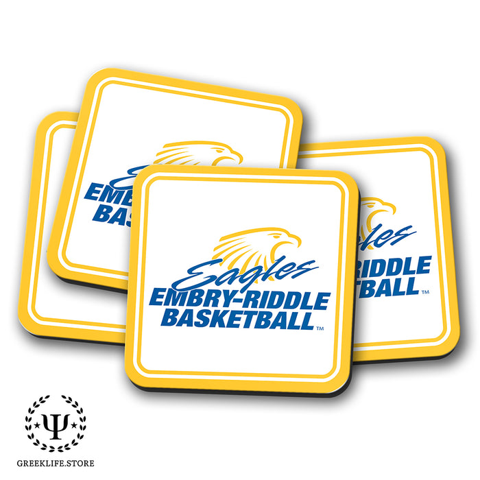 Embry-Riddle Aeronautical University Eagles Sport Beverage Coasters Square (Set of 4)